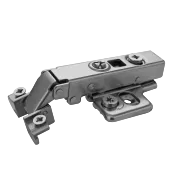 Петля GS накладная с доводчиком для алюминиевого профиля С=0, площадка Н=0, с 3D регулировкой  Петля GS накладная с доводчиком для алюминиевого профиля С=0, площадка Н=0, с 3D регулировкой