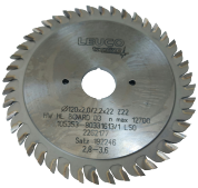 Пила дисковая подрезная 120*2,8-3,6*22*22+22 Leuco