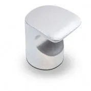 Ручка-кнопка, Д22 Ш16 В23, хром