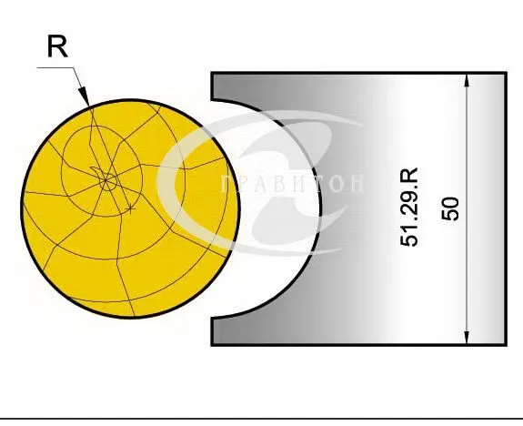 51.29.25 Ножи для черенков R=25 мм.