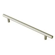 Ручка-рейлинг, 192мм, Д255 Ш12 В32, мат.никель