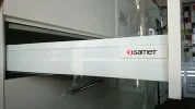 Боковина ящика SmartBox 450 мм, правая, белая Samet