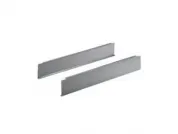 InnoTech, надставка на боковину TopSide длина 420 мм, высота 144 мм, серебристая