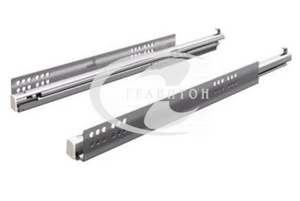 Направляющая Quadro V6 Push to open, длина 470 мм, нагрузочная способность 30 кг, EB 12,5, правая, для InnoTech