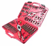 Набор метчиков и плашек (в кейсе) 51 предмет