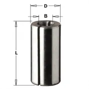 Втулка разрезная D=8-12 L=25