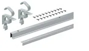 Комплект профилей WingLine L, 2400 мм, алюминий перфорированный