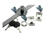 Замок LOCK.108.500.CR, центральный на 3 ящика