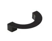 Ручка-скоба Н80-96, черный ПОЛУКРУГ