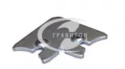 Угол для широких рамочных профилей 50х20