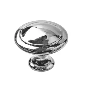 Ручка-кнопка, хром