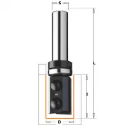 Фреза обгонная (верх. подш.), смен.ножи HM Z2 S=12 D=19x48,3 RH