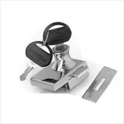 Замок LOCK.805.CR, хром  2 стекла накладной