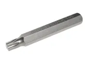 Бита 10мм TORX удлиненная T45х75мм S2 JTC