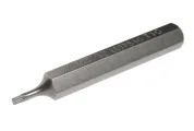 Бита 10мм TORX удлиненная T10х75мм S2 JTC