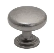 Ручка-кнопка, черненый старинный цинк