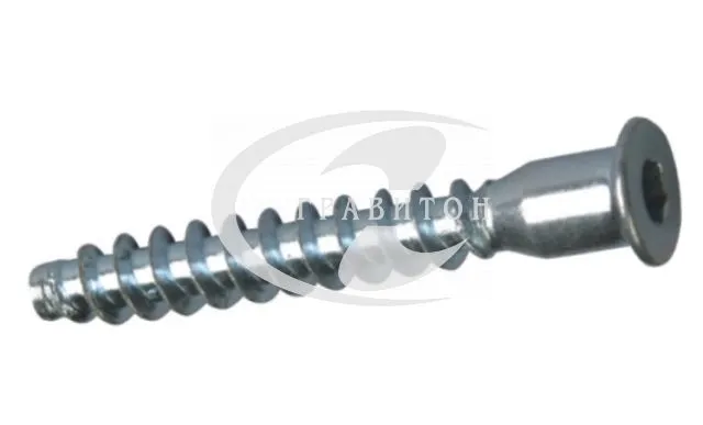 КОНФИРМАТ HEX socket 7,0 х 50 (шестигранник под заглушку, ящик 2000 шт)
