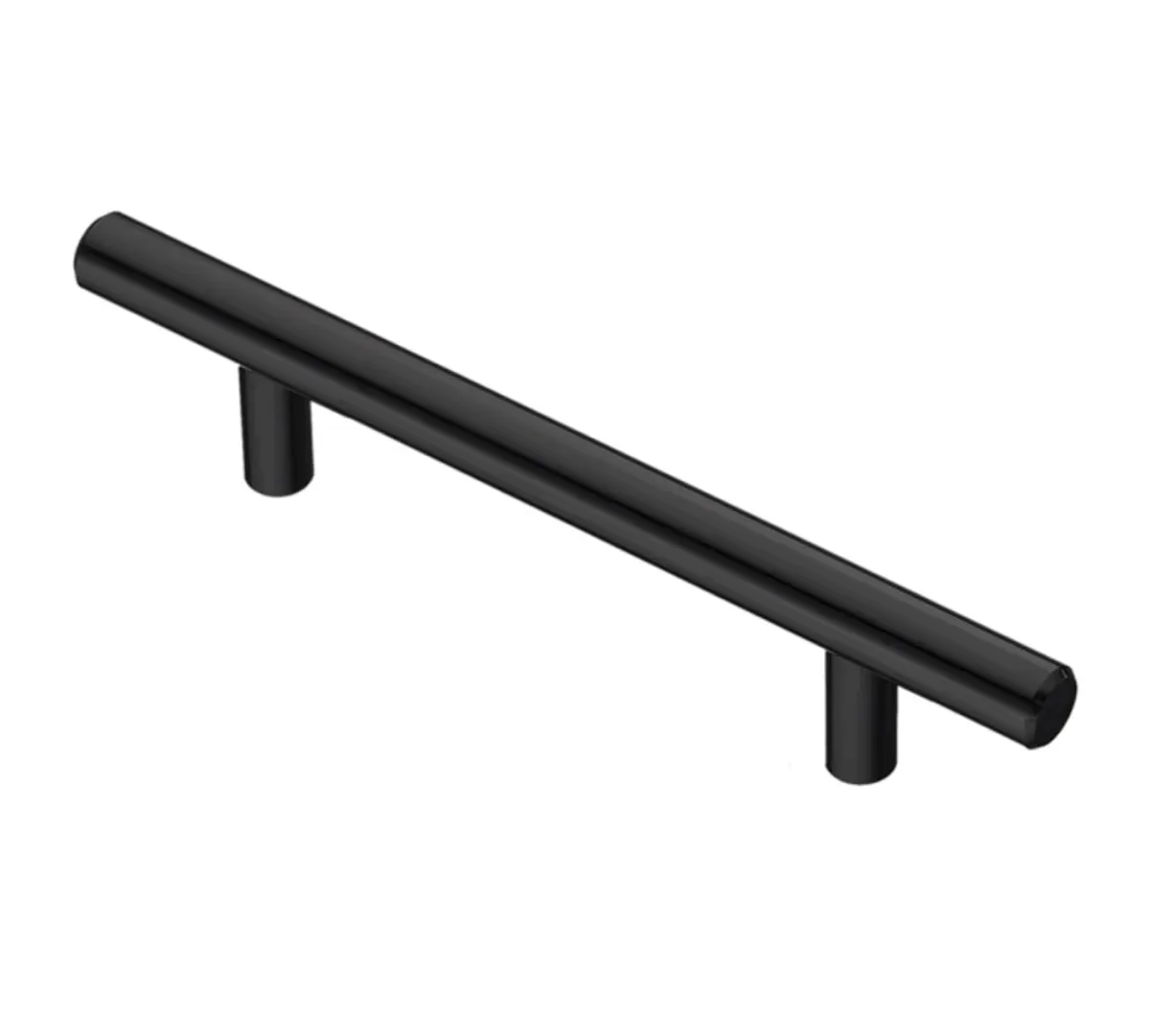 Ручка-рейлинг d=10 mm, 96мм, мат.черный