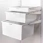 Корзина для мет.рамки 580х427х280 мм, белая