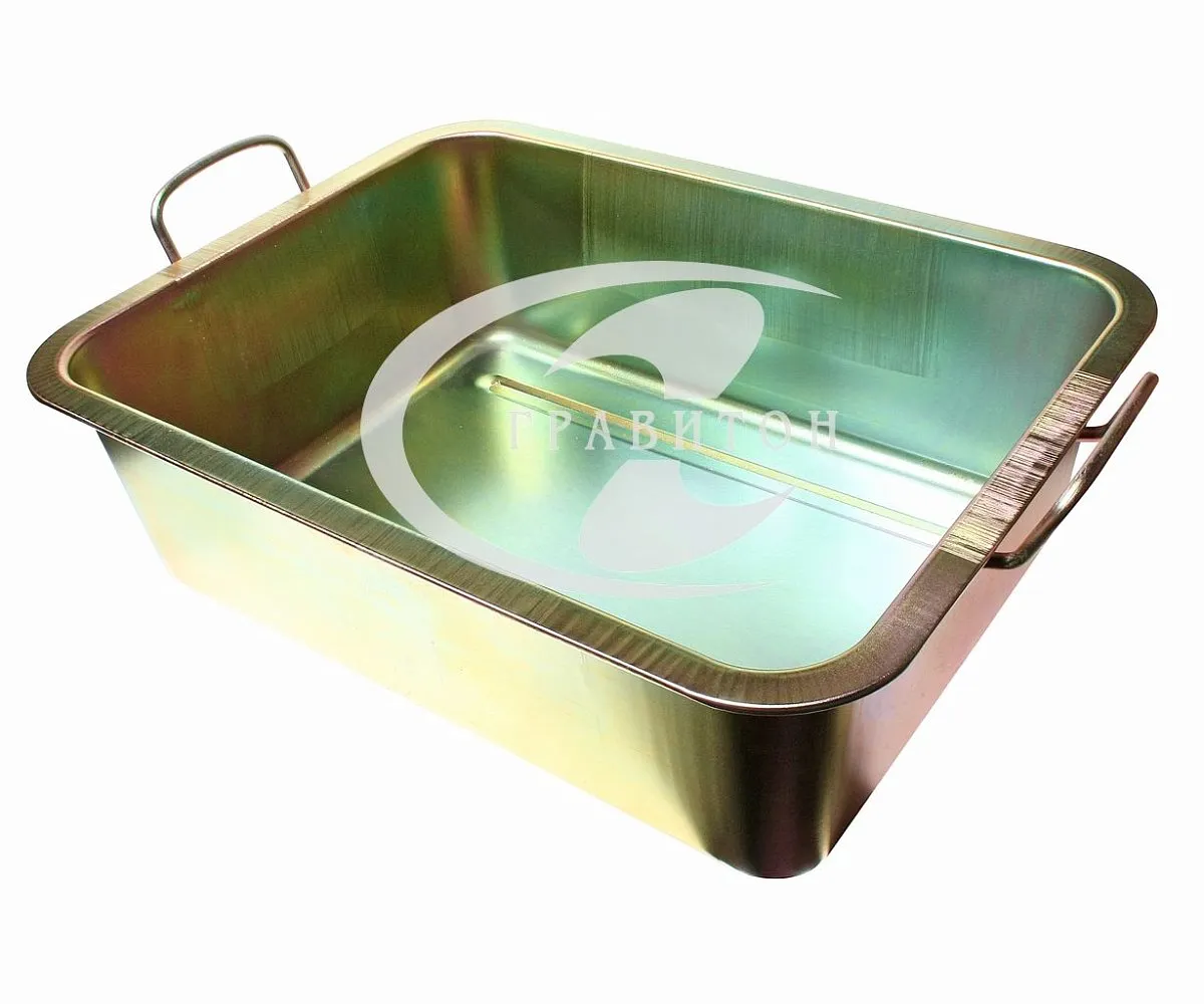 Поддон для слива масла металлический глубокий 22л JTC /1