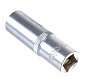 Головка  1/2" шестигранная удлиненная 17мм "AV Steel" 