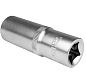Головка  1/2" шестигранная удлиненная 19мм "AV Steel" 